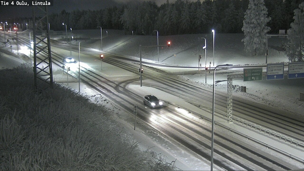 Kelikamerat Kuva Tie 4 Oulu, Lintula, Oulu, Pohjois-Pohjanmaa