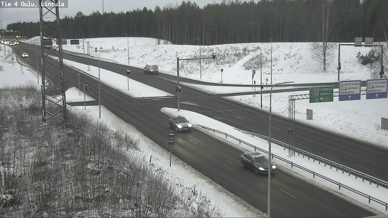 Kelikamerat Kuva Tie 4 Oulu, Lintula, Oulu, Pohjois-Pohjanmaa