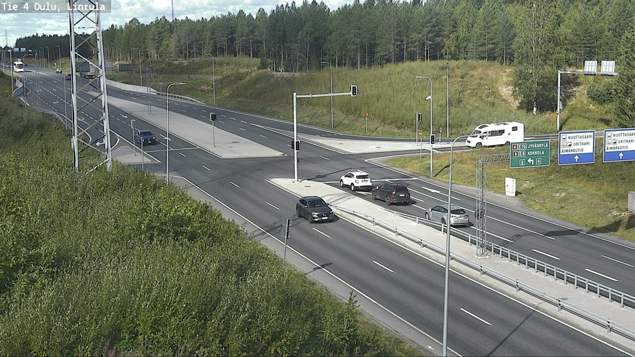 Kelikamerat Kuva Tie 4 Oulu, Lintula, Oulu, Pohjois-Pohjanmaa