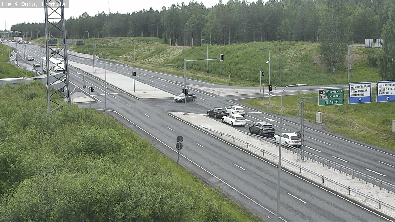 Kelikamerat Kuva Tie 4 Oulu, Lintula, Oulu, Pohjois-Pohjanmaa
