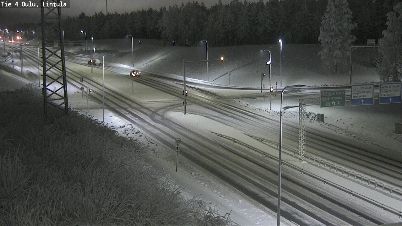 Kelikamerat Kuva Tie 4 Oulu, Lintula, Oulu, Pohjois-Pohjanmaa