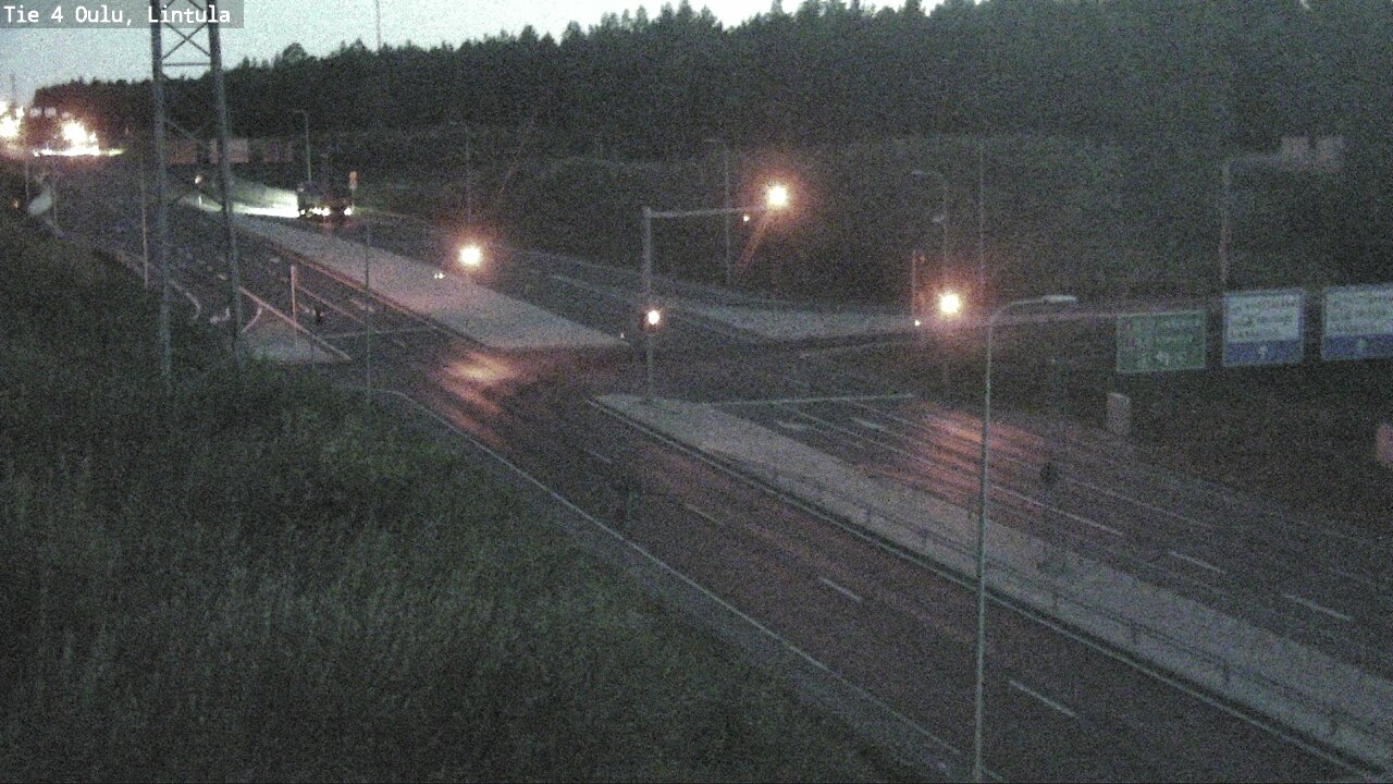 Kelikamerat Kuva Tie 4 Oulu, Lintula, Oulu, Pohjois-Pohjanmaa
