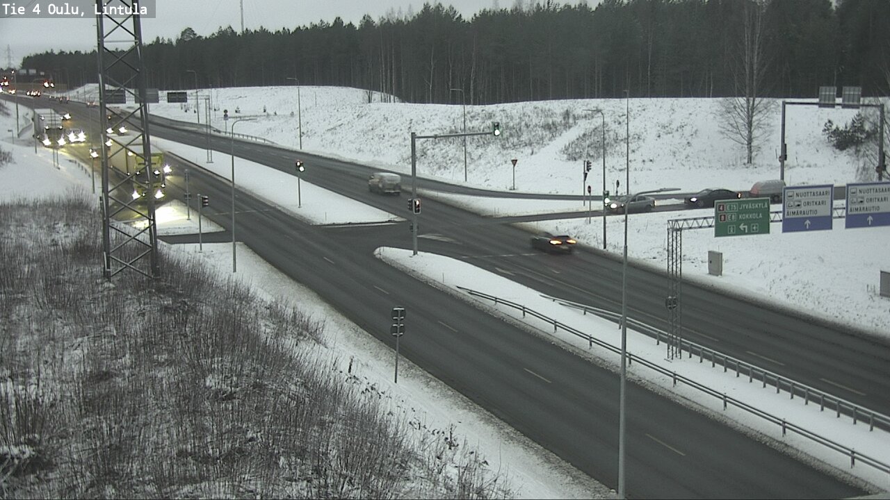 Kelikamerat Kuva Tie 4 Oulu, Lintula, Oulu, Pohjois-Pohjanmaa