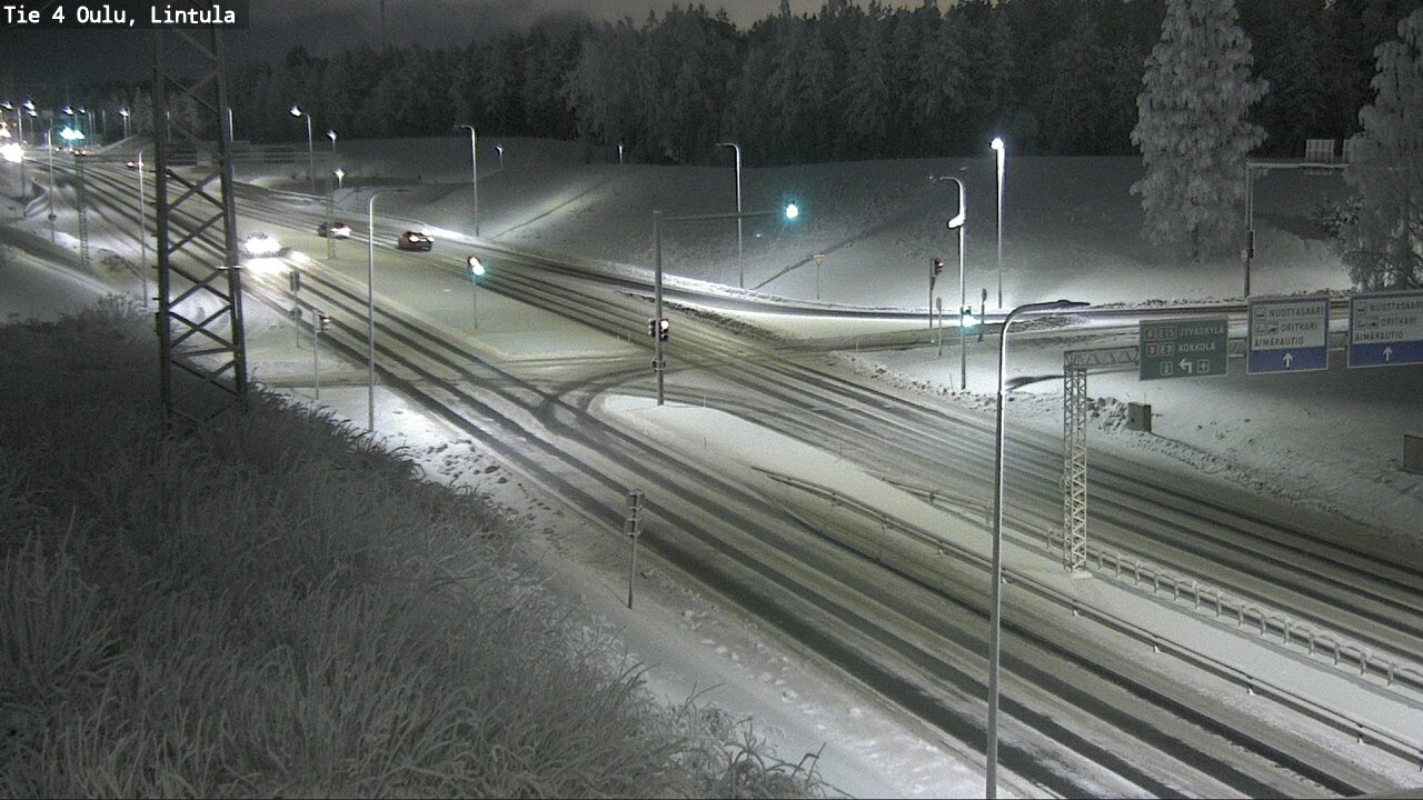 Kelikamerat Kuva Tie 4 Oulu, Lintula, Oulu, Pohjois-Pohjanmaa