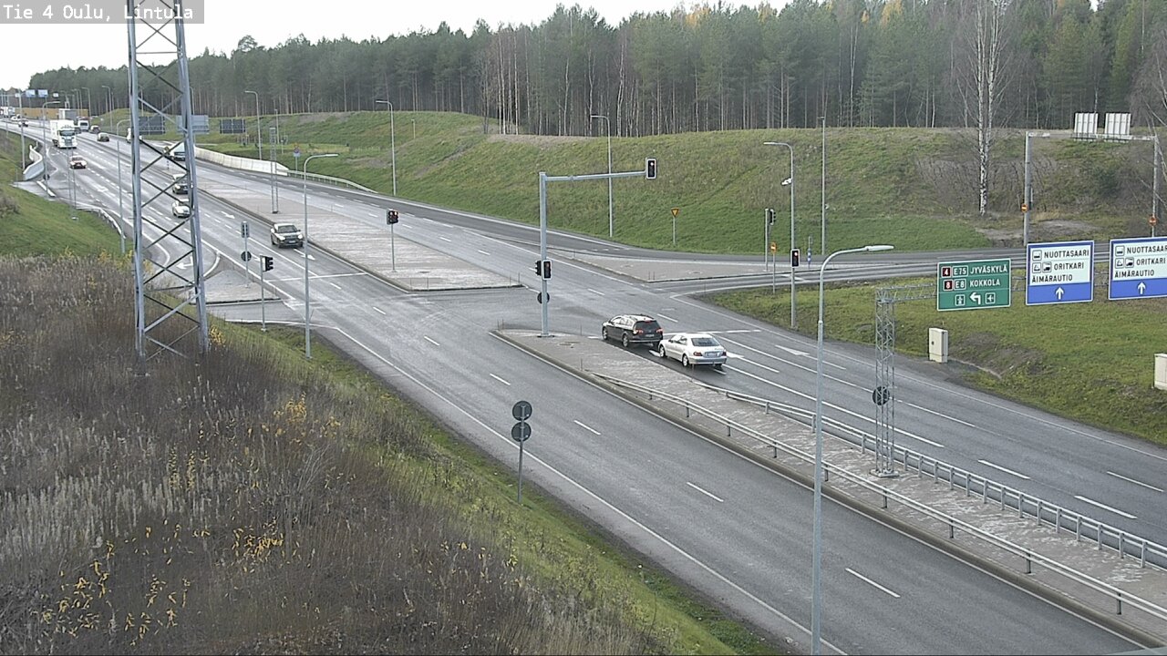 Kelikamerat Kuva Tie 4 Oulu, Lintula, Oulu, Pohjois-Pohjanmaa