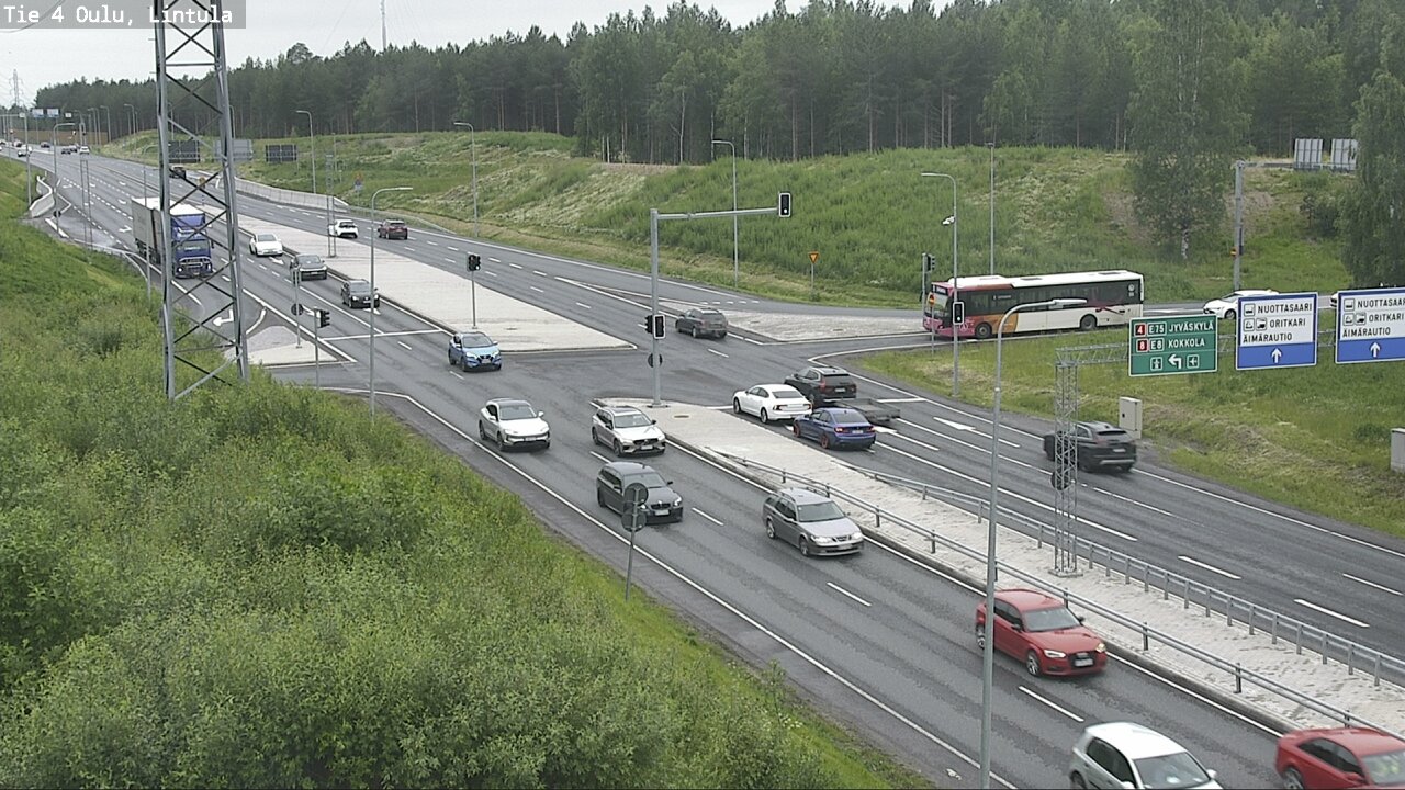 Kelikamerat Kuva Tie 4 Oulu, Lintula, Oulu, Pohjois-Pohjanmaa