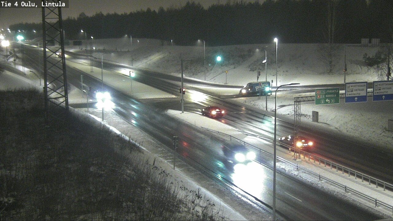 Kelikamerat Kuva Tie 4 Oulu, Lintula, Oulu, Pohjois-Pohjanmaa