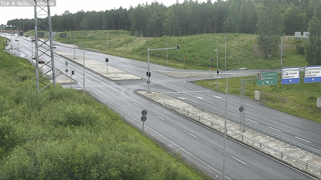 Kelikamerat Kuva Tie 4 Oulu, Lintula, Oulu, Pohjois-Pohjanmaa