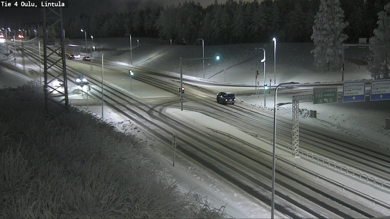 Kelikamerat Kuva Tie 4 Oulu, Lintula, Oulu, Pohjois-Pohjanmaa