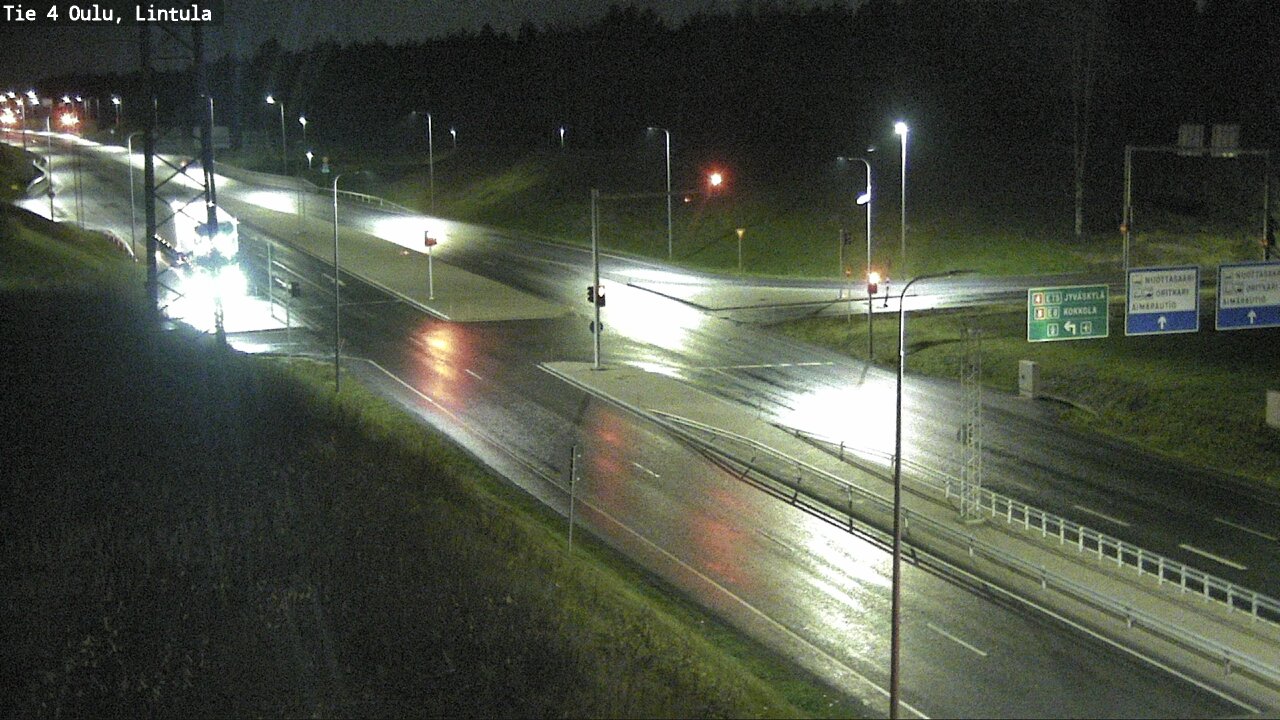 Kelikamerat Kuva Tie 4 Oulu, Lintula, Oulu, Pohjois-Pohjanmaa