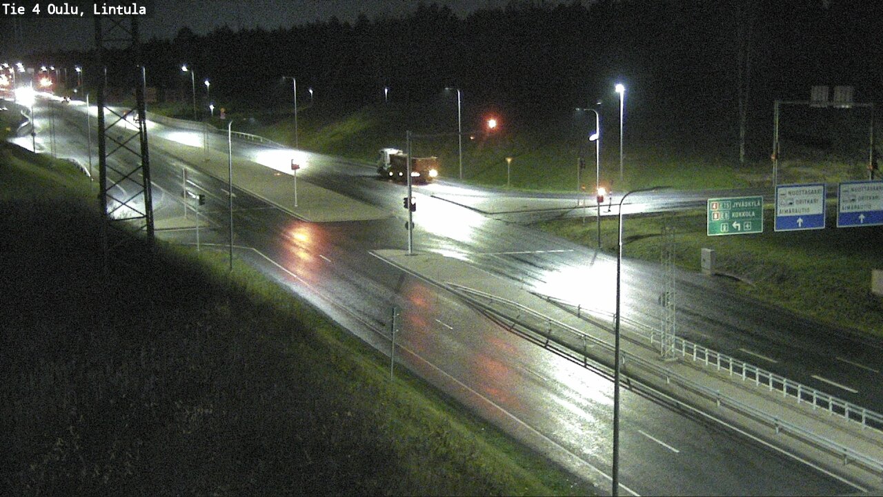 Kelikamerat Kuva Tie 4 Oulu, Lintula, Oulu, Pohjois-Pohjanmaa