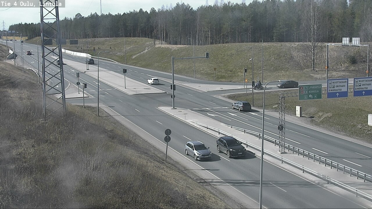 Kelikamerat Kuva Tie 4 Oulu, Lintula, Oulu, Pohjois-Pohjanmaa