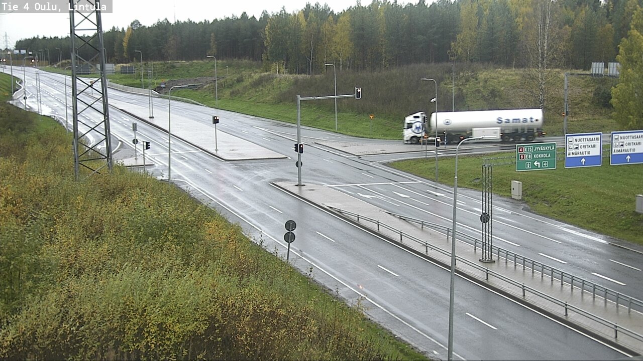 Weather Camera Image Road 4 Oulu, Lintula, Oulu, Pohjois-Pohjanmaa