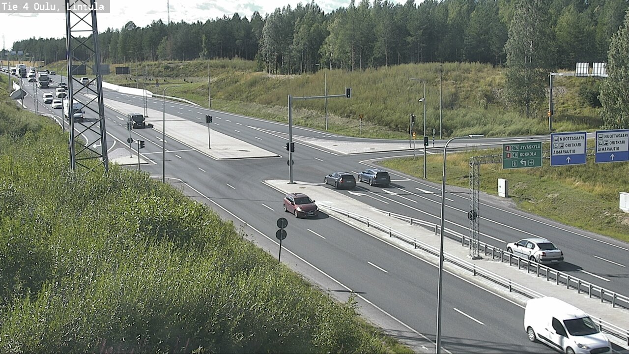 Kelikamerat Kuva Tie 4 Oulu, Lintula, Oulu, Pohjois-Pohjanmaa