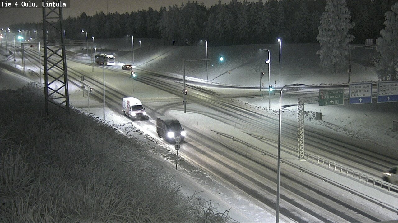 Kelikamerat Kuva Tie 4 Oulu, Lintula, Oulu, Pohjois-Pohjanmaa