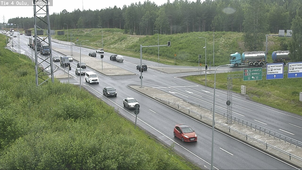 Kelikamerat Kuva Tie 4 Oulu, Lintula, Oulu, Pohjois-Pohjanmaa