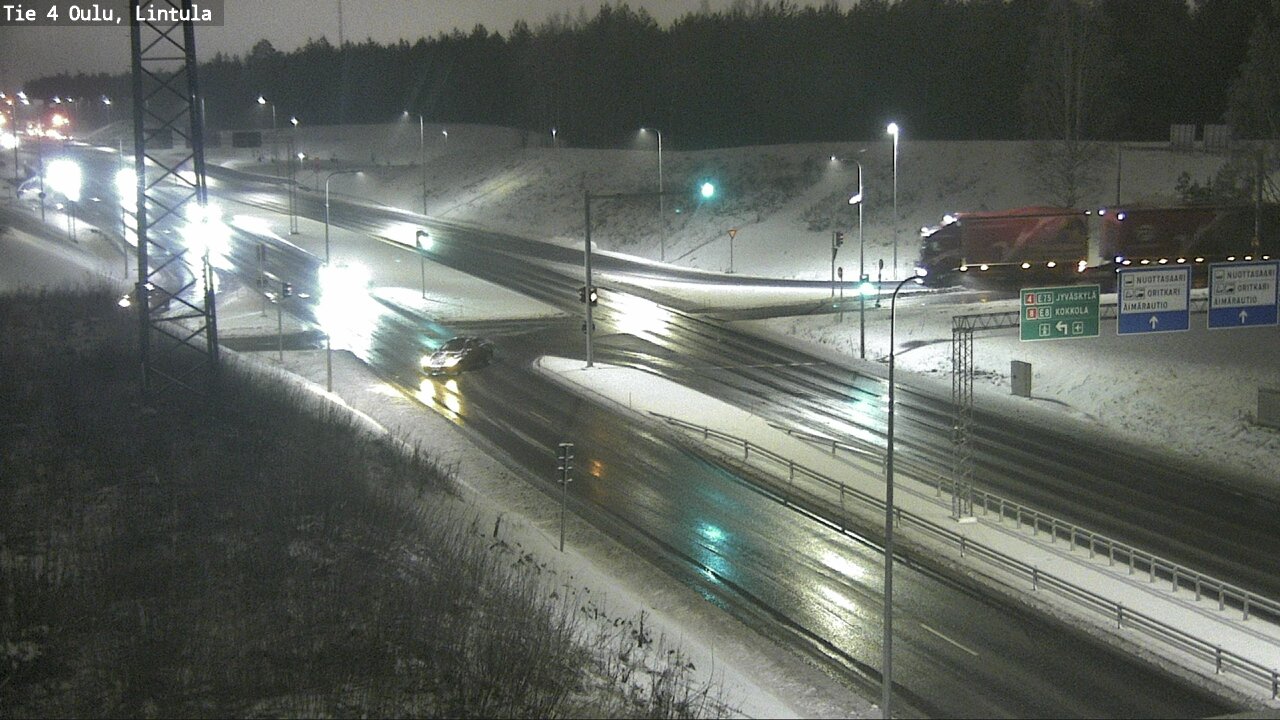 Kelikamerat Kuva Tie 4 Oulu, Lintula, Oulu, Pohjois-Pohjanmaa