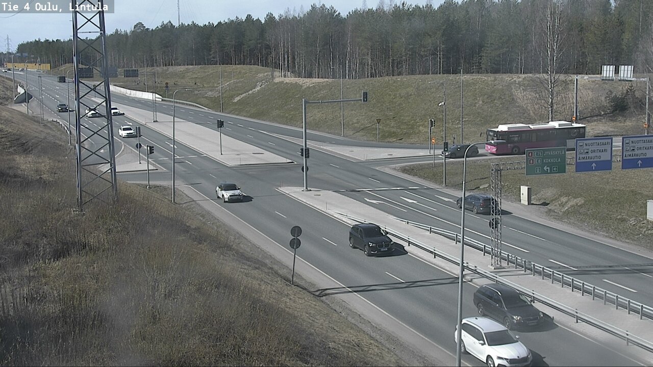 Kelikamerat Kuva Tie 4 Oulu, Lintula, Oulu, Pohjois-Pohjanmaa