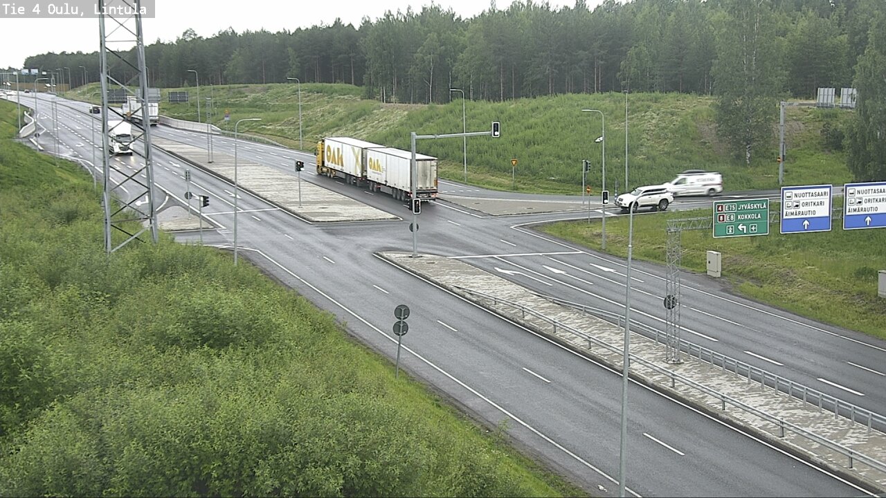 Kelikamerat Kuva Tie 4 Oulu, Lintula, Oulu, Pohjois-Pohjanmaa
