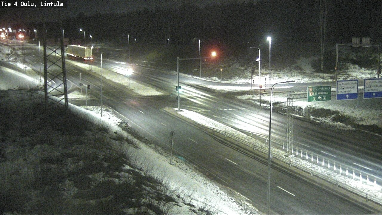 Kelikamerat Kuva Tie 4 Oulu, Lintula, Oulu, Pohjois-Pohjanmaa