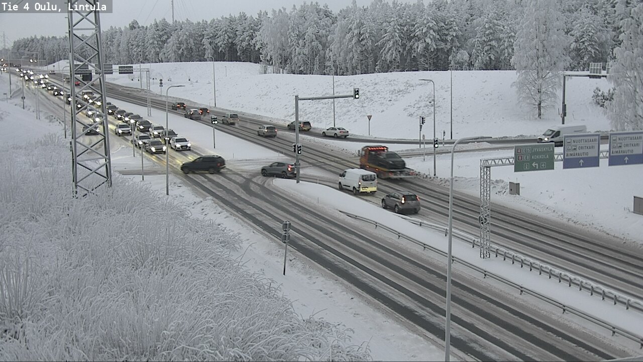 Kelikamerat Kuva Tie 4 Oulu, Lintula, Oulu, Pohjois-Pohjanmaa