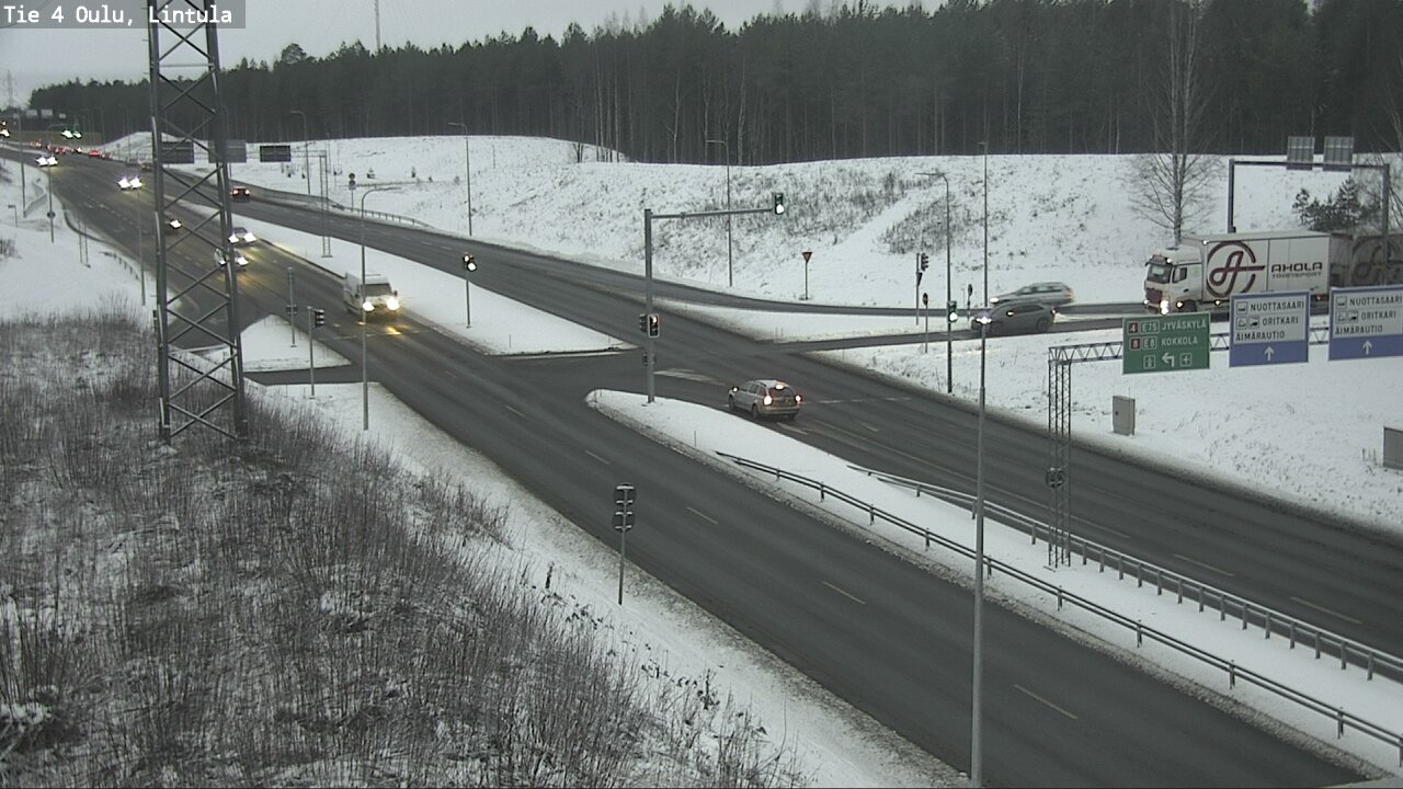 Kelikamerat Kuva Tie 4 Oulu, Lintula, Oulu, Pohjois-Pohjanmaa