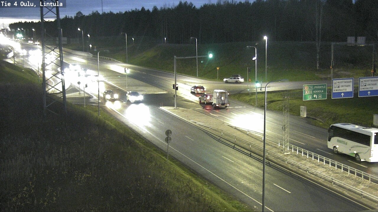 Kelikamerat Kuva Tie 4 Oulu, Lintula, Oulu, Pohjois-Pohjanmaa