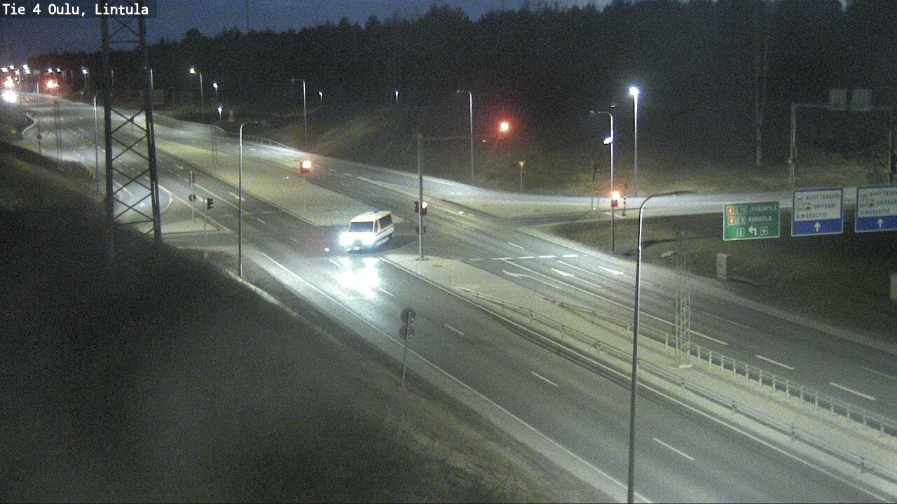Kelikamerat Kuva Tie 4 Oulu, Lintula, Oulu, Pohjois-Pohjanmaa