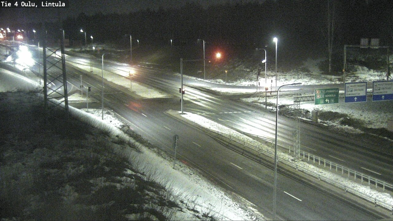 Kelikamerat Kuva Tie 4 Oulu, Lintula, Oulu, Pohjois-Pohjanmaa