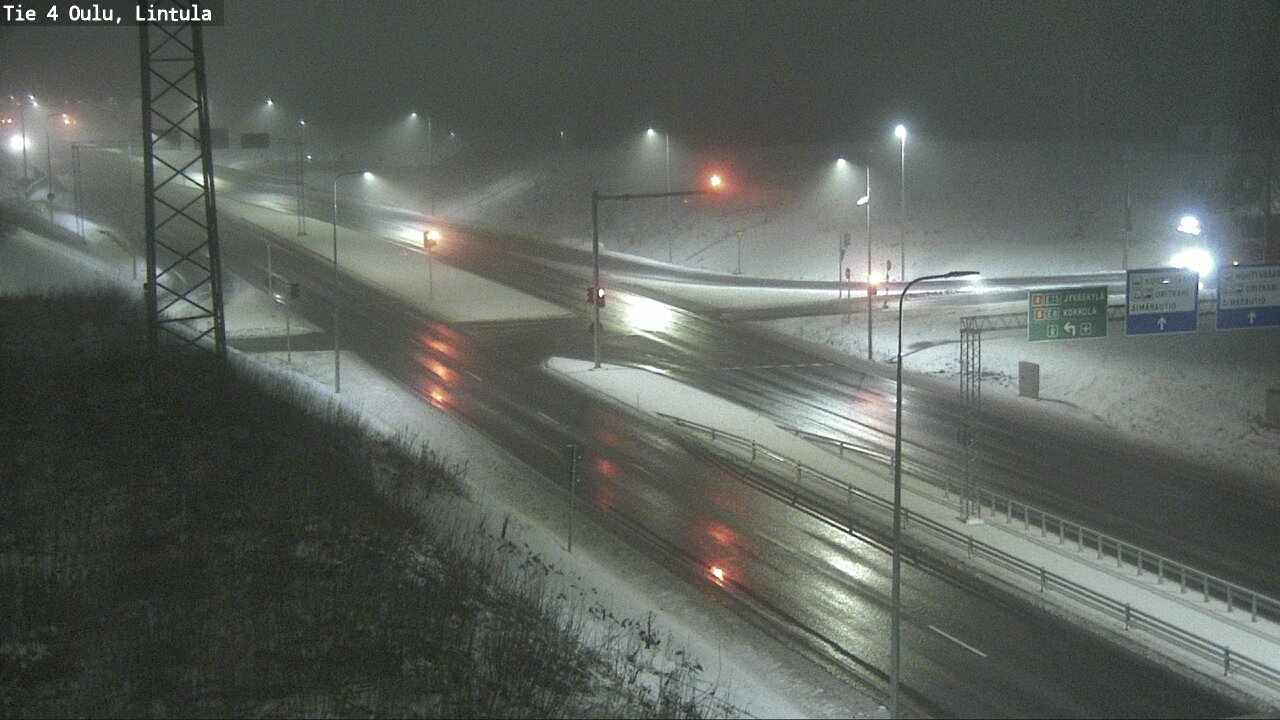 Kelikamerat Kuva Tie 4 Oulu, Lintula, Oulu, Pohjois-Pohjanmaa