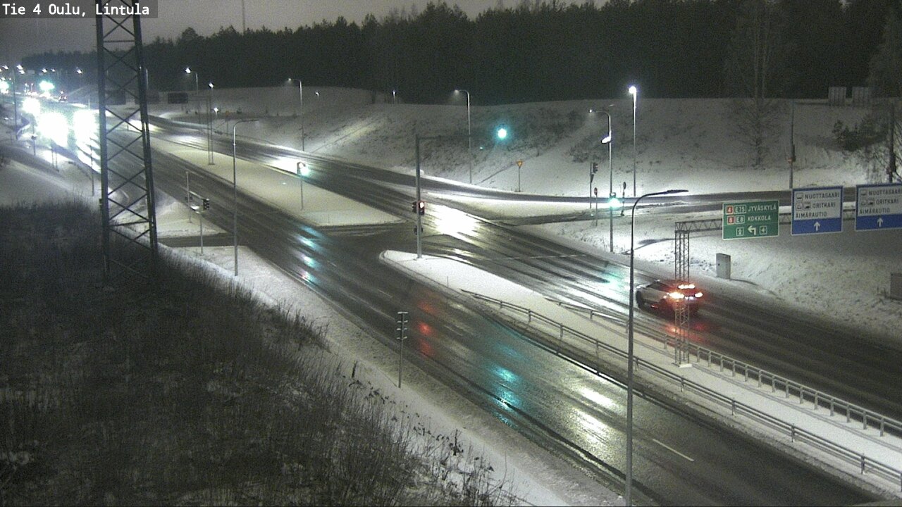 Kelikamerat Kuva Tie 4 Oulu, Lintula, Oulu, Pohjois-Pohjanmaa