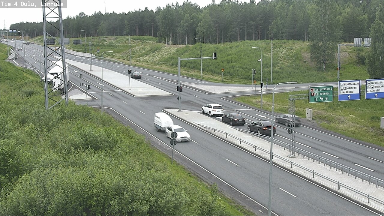 Kelikamerat Kuva Tie 4 Oulu, Lintula, Oulu, Pohjois-Pohjanmaa