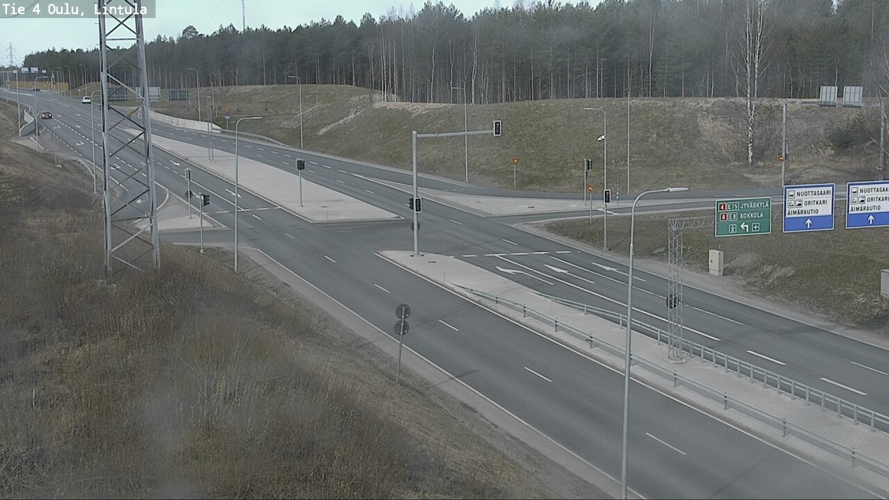 Kelikamerat Kuva Tie 4 Oulu, Lintula, Oulu, Pohjois-Pohjanmaa