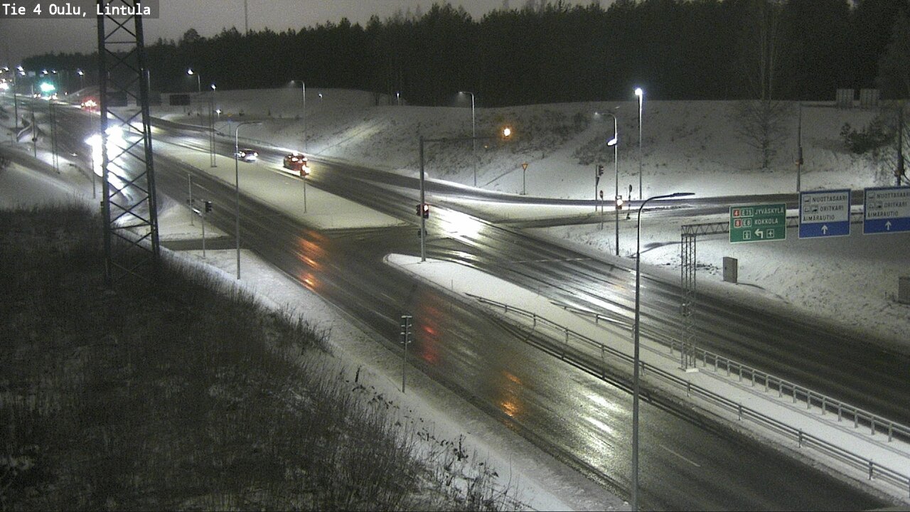 Kelikamerat Kuva Tie 4 Oulu, Lintula, Oulu, Pohjois-Pohjanmaa