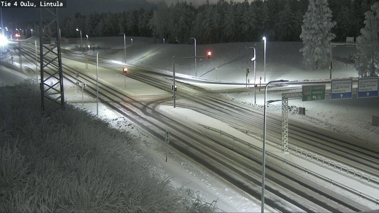 Kelikamerat Kuva Tie 4 Oulu, Lintula, Oulu, Pohjois-Pohjanmaa