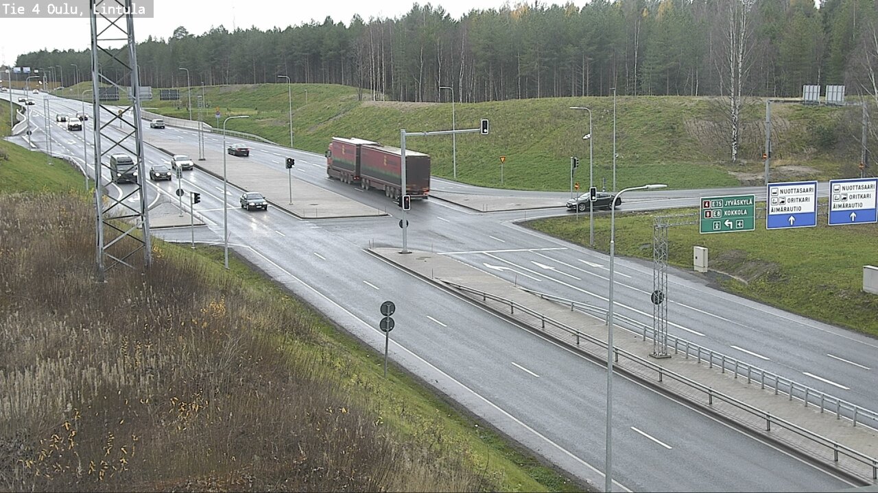 Kelikamerat Kuva Tie 4 Oulu, Lintula, Oulu, Pohjois-Pohjanmaa