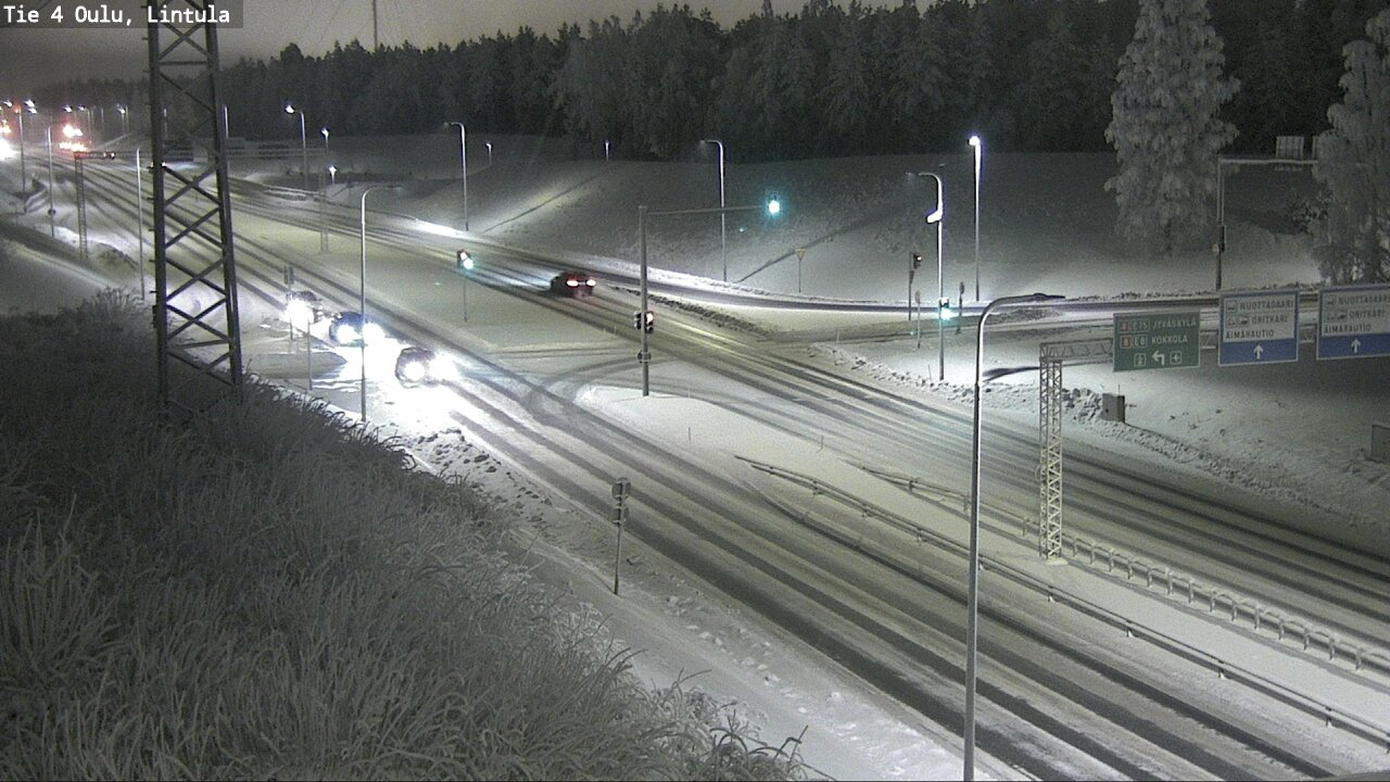 Kelikamerat Kuva Tie 4 Oulu, Lintula, Oulu, Pohjois-Pohjanmaa