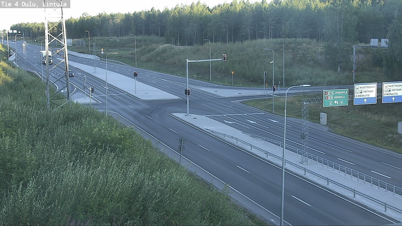 Kelikamerat Kuva Tie 4 Oulu, Lintula, Oulu, Pohjois-Pohjanmaa