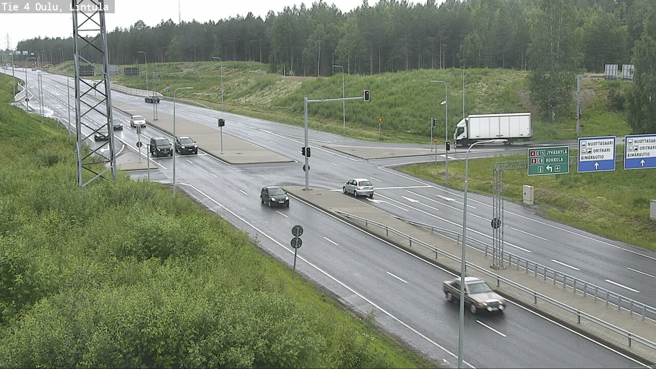 Kelikamerat Kuva Tie 4 Oulu, Lintula, Oulu, Pohjois-Pohjanmaa