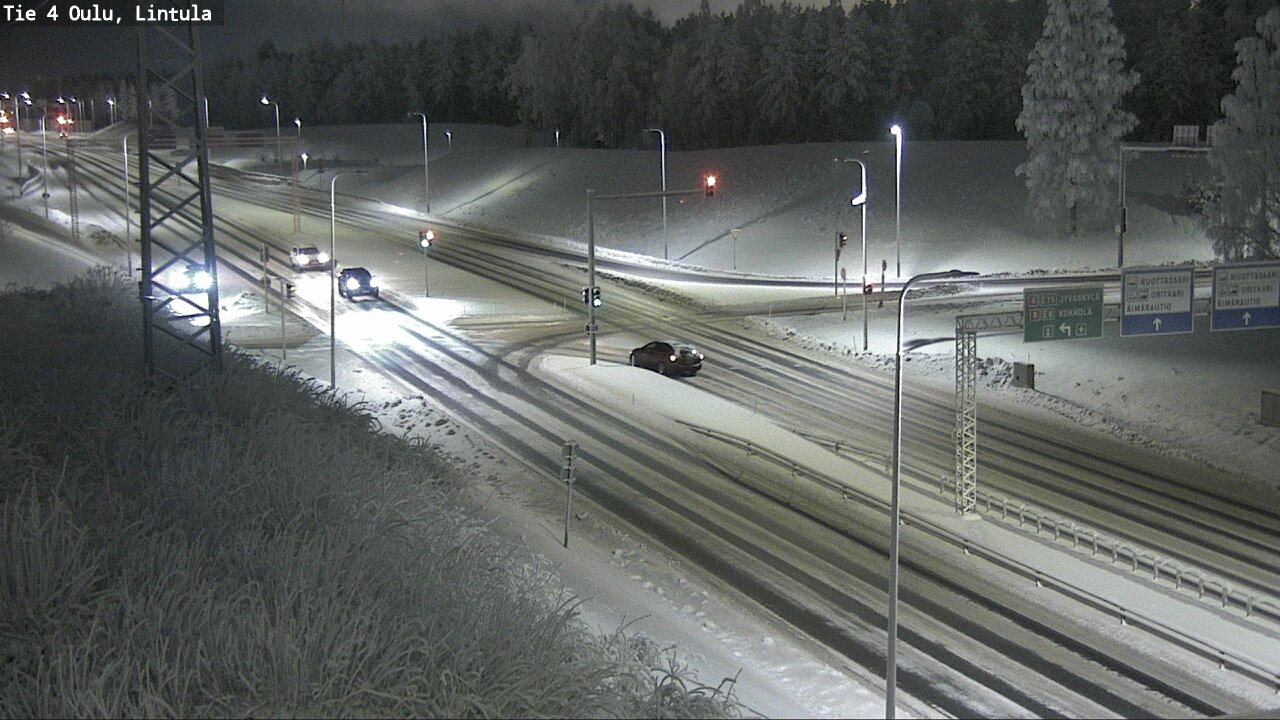 Kelikamerat Kuva Tie 4 Oulu, Lintula, Oulu, Pohjois-Pohjanmaa