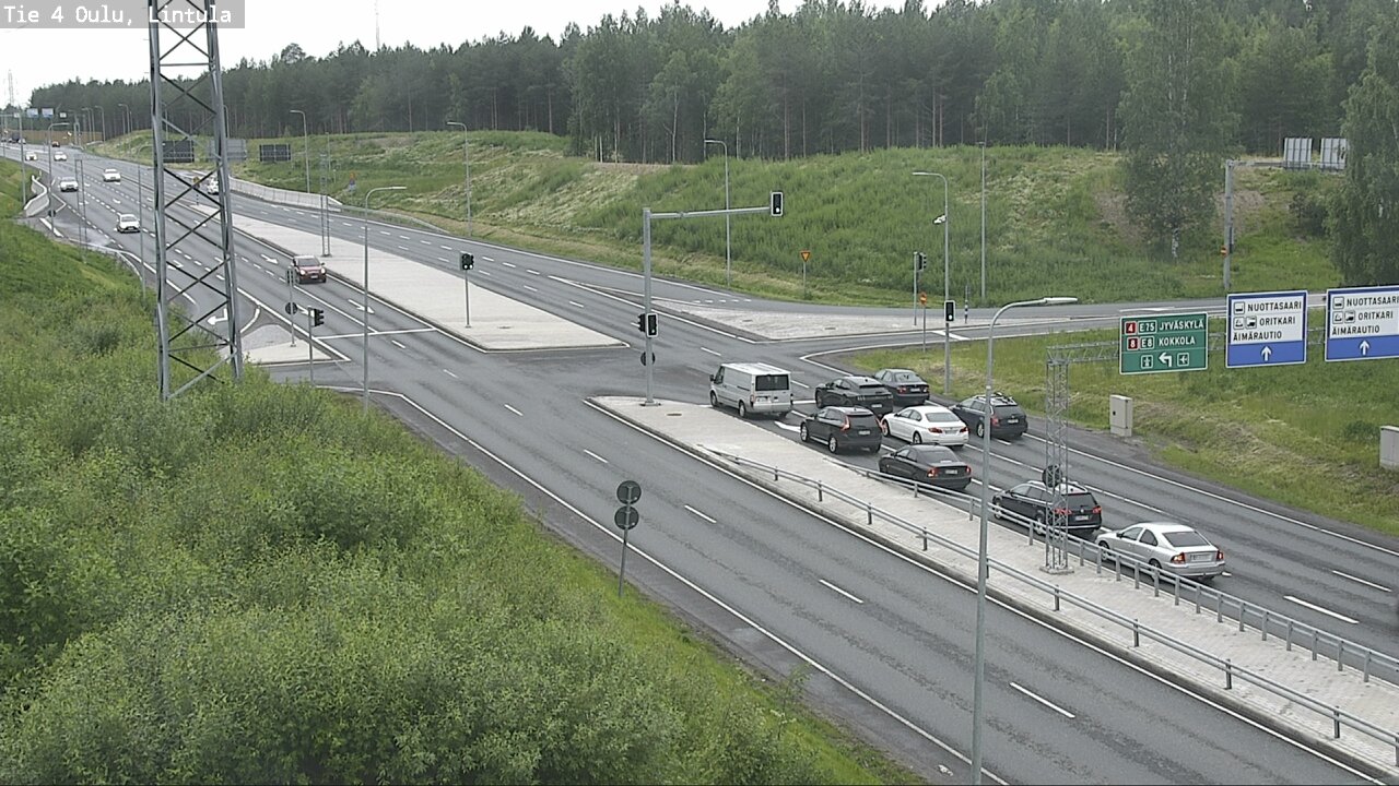 Kelikamerat Kuva Tie 4 Oulu, Lintula, Oulu, Pohjois-Pohjanmaa