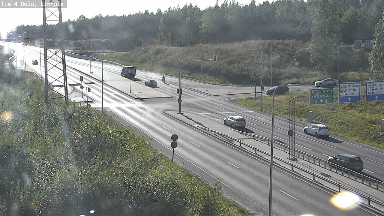 Kelikamerat Kuva Tie 4 Oulu, Lintula, Oulu, Pohjois-Pohjanmaa