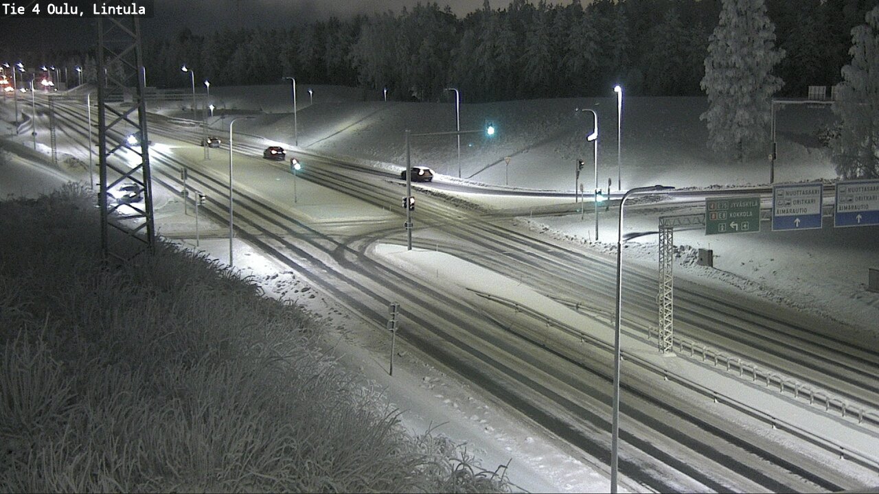 Kelikamerat Kuva Tie 4 Oulu, Lintula, Oulu, Pohjois-Pohjanmaa