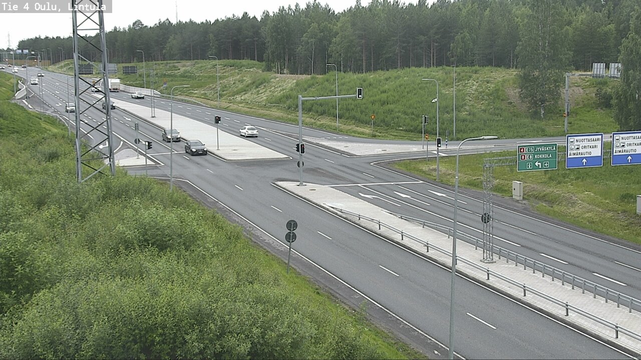 Kelikamerat Kuva Tie 4 Oulu, Lintula, Oulu, Pohjois-Pohjanmaa