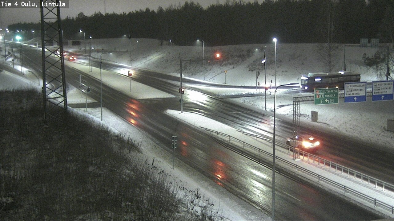 Kelikamerat Kuva Tie 4 Oulu, Lintula, Oulu, Pohjois-Pohjanmaa
