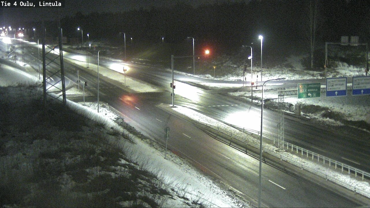 Kelikamerat Kuva Tie 4 Oulu, Lintula, Oulu, Pohjois-Pohjanmaa