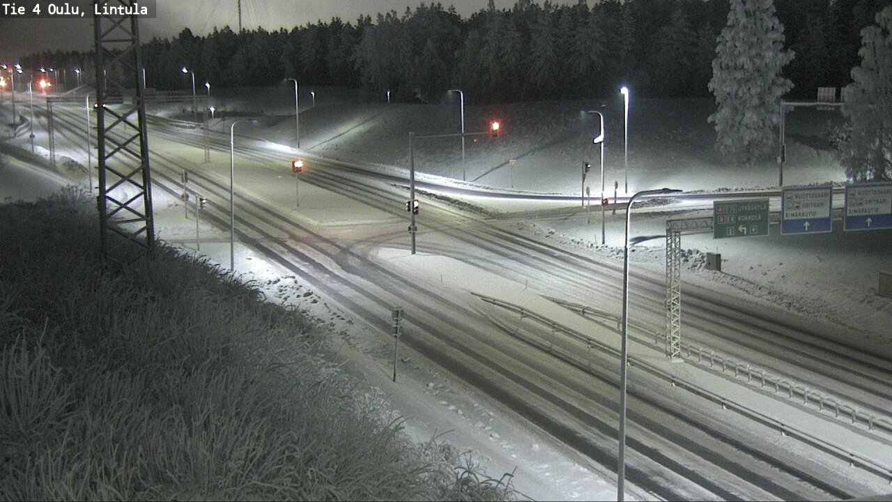 Kelikamerat Kuva Tie 4 Oulu, Lintula, Oulu, Pohjois-Pohjanmaa