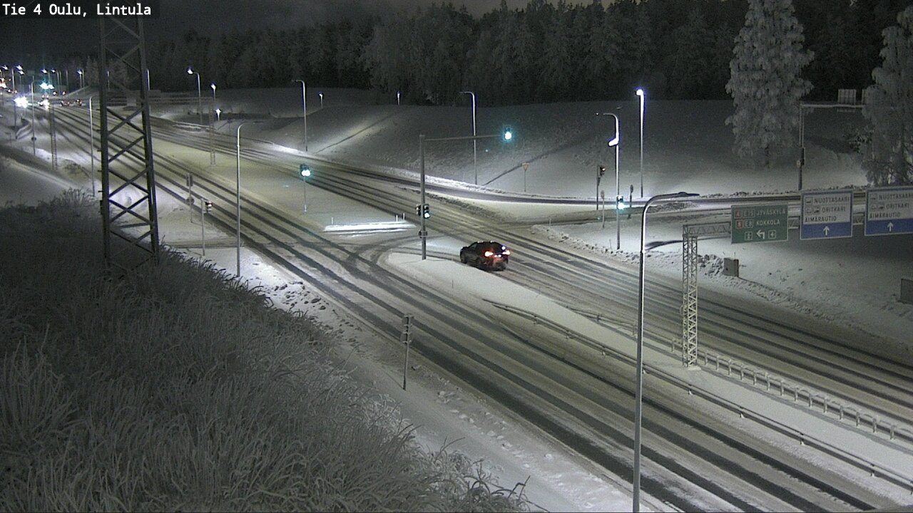 Kelikamerat Kuva Tie 4 Oulu, Lintula, Oulu, Pohjois-Pohjanmaa