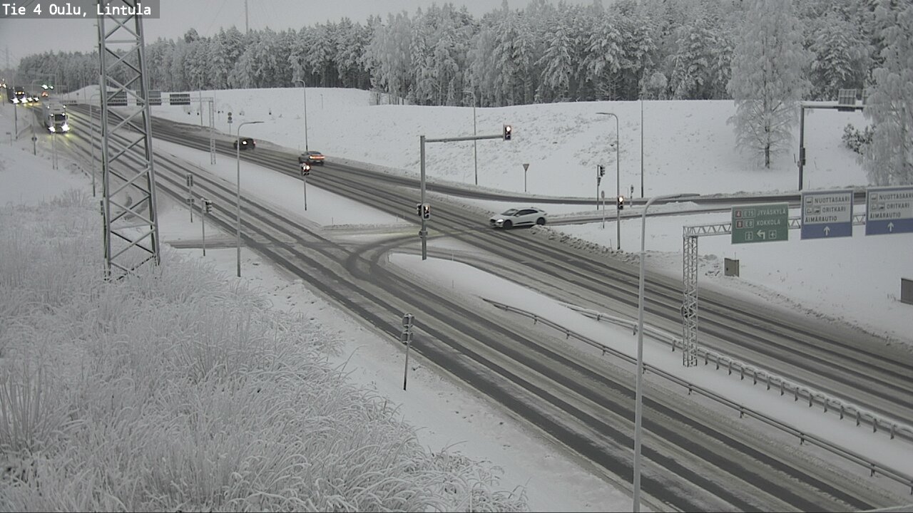 Kelikamerat Kuva Tie 4 Oulu, Lintula, Oulu, Pohjois-Pohjanmaa