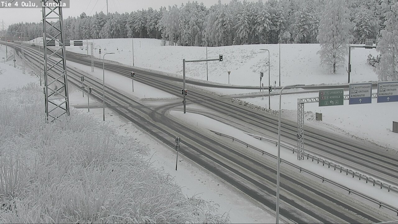 Kelikamerat Kuva Tie 4 Oulu, Lintula, Oulu, Pohjois-Pohjanmaa